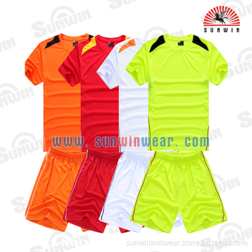 Soft Breathable Material Dye Sublimation Soccer Jersey Blank